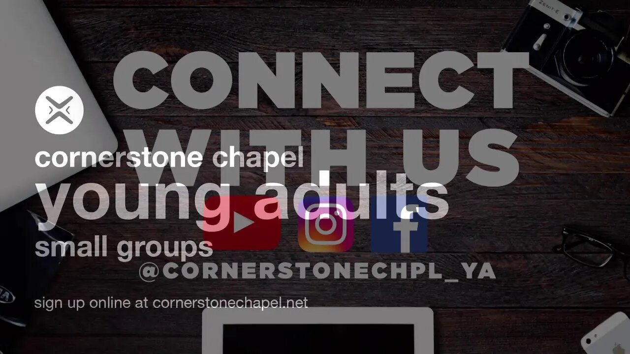 Young Adults | Cornerstone Chapel Leesburg,VA | 7:00 PM EST