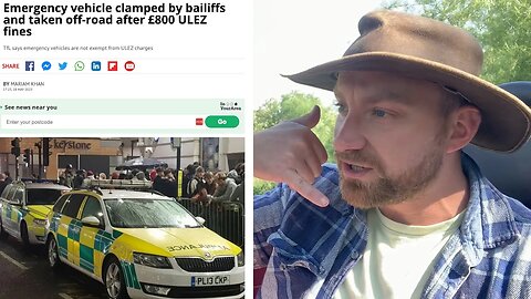 ULEZ is taking Ambulances OFF THE ROAD... The Sketch