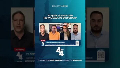 PT amplia perseguição a Bolsonaro e ameaça com fim de sigilo de dados pessoais #shorts