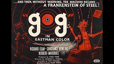 GOG 1954 in COLOR Security Robots Become Killers at a Top Secret Scientific-Military Base FULL MOVIE