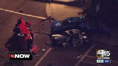 Teen girl dies following crash in north Phoenix