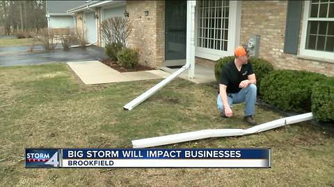 Rain has varying effects on area businesses
