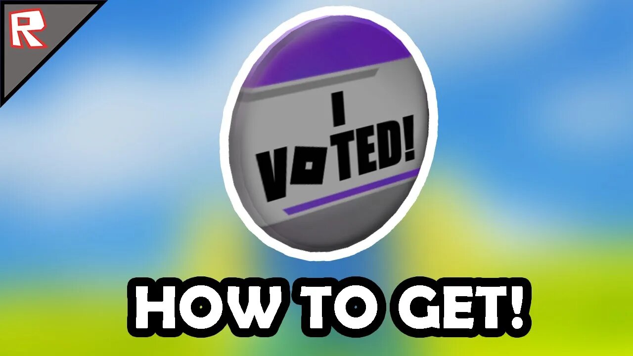 HOW TO GET THE 8TH ANNUAL BLOXY VOTING PIN ON ROBLOX!