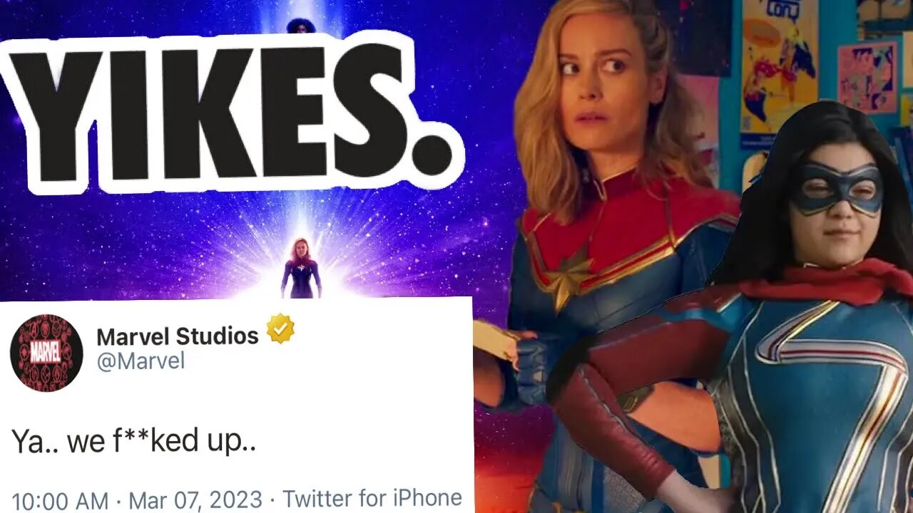 PANIC! Marvel Studios desperately trying to fix The Marvels ending! Brie Larson can't save MCU?