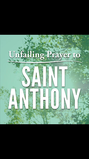 Unfailing Prayer to Saint Anthony [GMG Originals]
