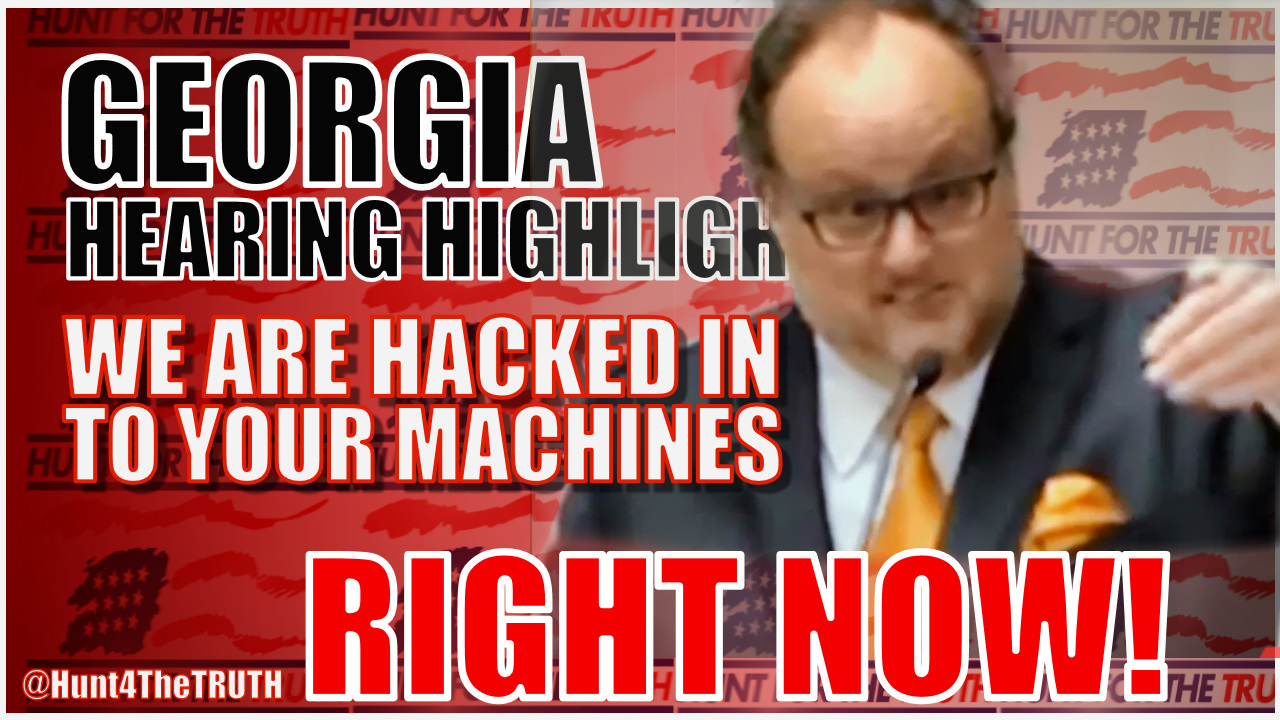 WE JUST HACKED YOUR LIVE DOMINION MACHINE AT A GEORGIA POLL! JOVAN PULITZER SURPRISE AT GA HEARING