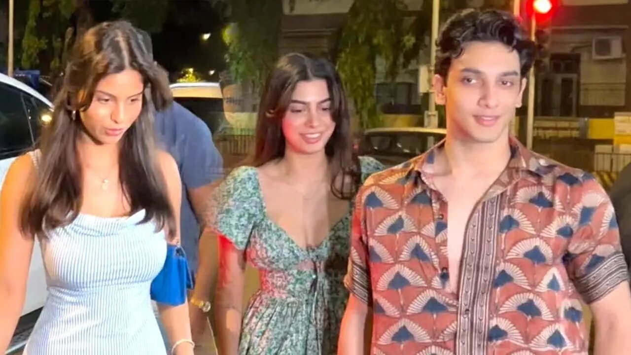 Khushi Kapoor और Suhana Khan हुई Mihir Ahuja के Birthday Party में शामिल, पहुंची Dinner करने