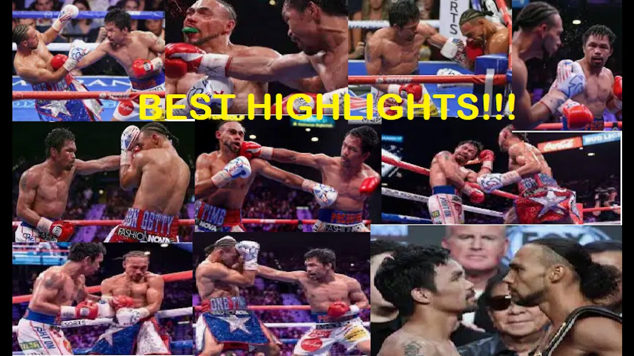 Manny Pacquiao vs Keith Thurman FULL HIGHLIGHTS