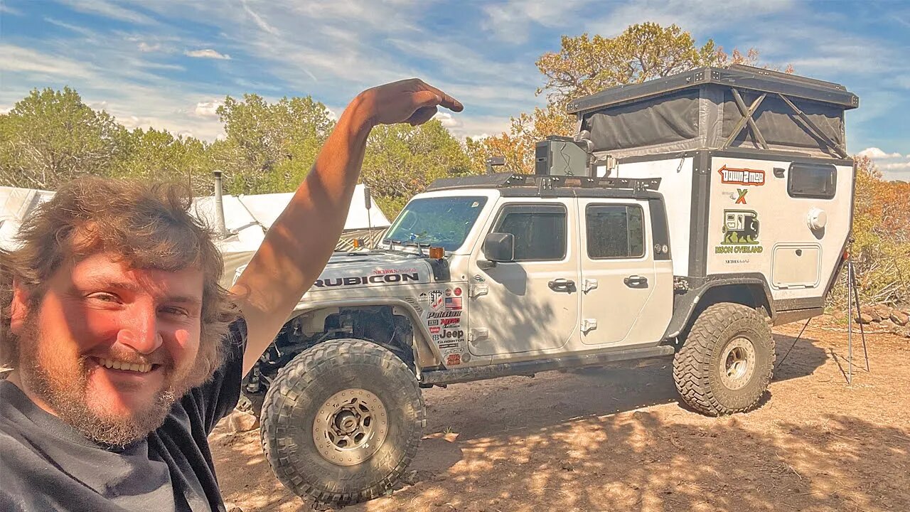 Off Grid Air Conditioner TORTURE Test in the Desert - Eenour Portable AC PA600 for my Truck Camper