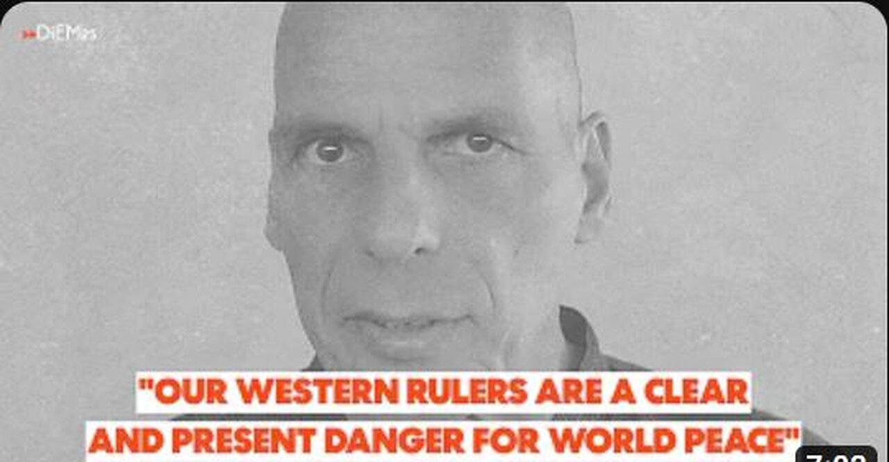 Yanis Varoufakis on the ongoing genocide in Gaza perpetrated by the State of Israel