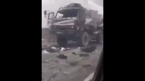 Ukraine War - More Russian wreckage -- Apparently a TB2 Strike
