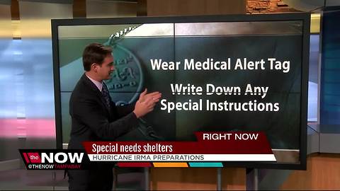 Hurricane Irma: Special Needs Shelters