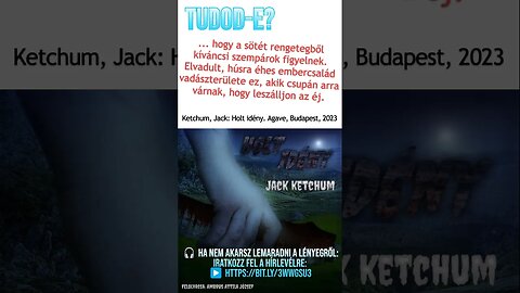 TUDOD-E? ...hogy a sötét rengetegből kíváncsi szempárok figyelnek?