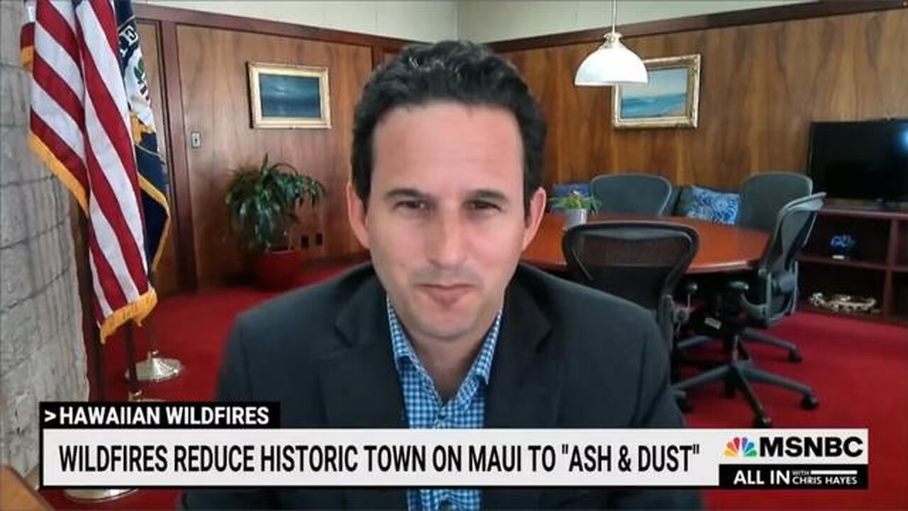 HAWAII SENATOR BRIAN SCHATZ CAN’T EVEN HIDE HIS SMIRK AS MAUI BURNED