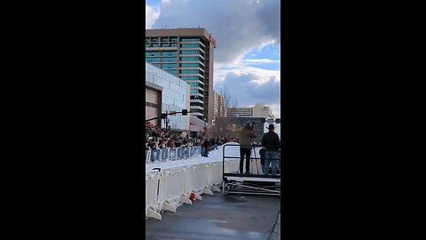 Ski Jumping Behind a Horse! Downtown SLC