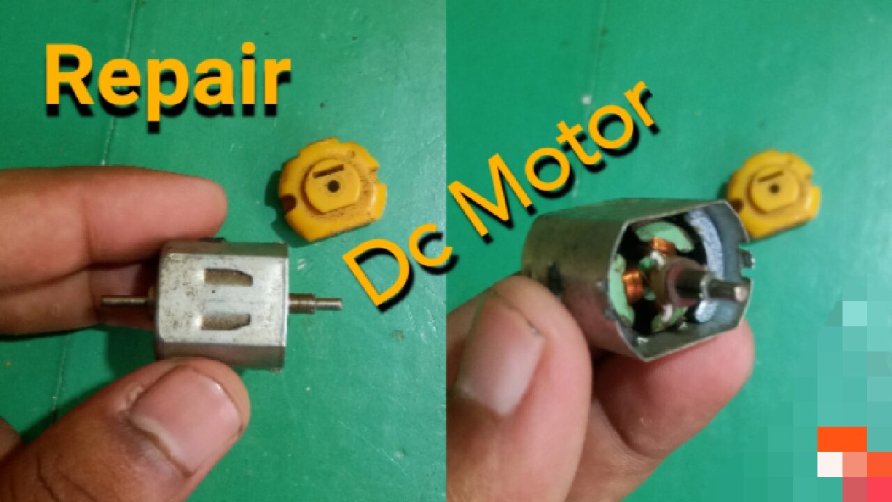 How To Repair Dc Motor At Home/4 Volt Dc Motor