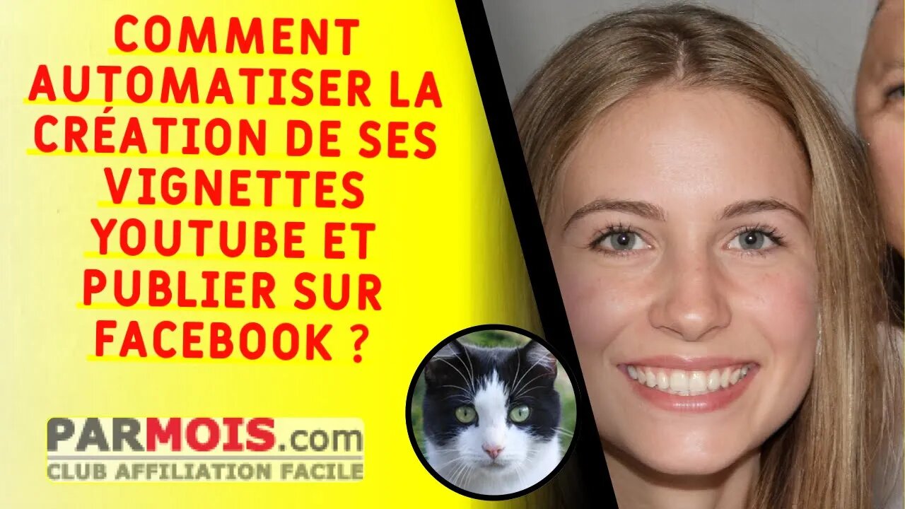 Comment automatiser la création de ses vignettes Youtube et publier sur Facebook ?