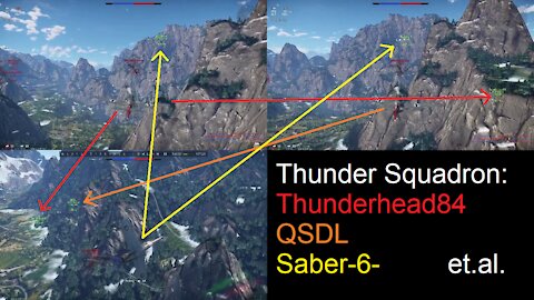 War Thunder - Thunder Squadron BR 1.7 air battle, victory, "The Best Squad" / Thunder Squadron BR 1.7 Luftschlacht, Sieg, "The Best Squad" / Battaglia aerea Thunder Squadron BR 1.7, vittoria, "The Best Squad"