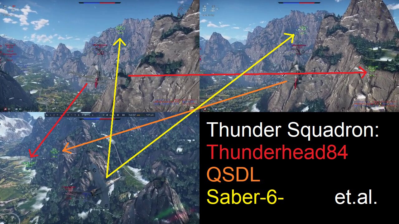 War Thunder - Thunder Squadron BR 1.7 air battle, victory, "The Best Squad" / Thunder Squadron BR 1.7 Luftschlacht, Sieg, "The Best Squad" / Battaglia aerea Thunder Squadron BR 1.7, vittoria, "The Best Squad"