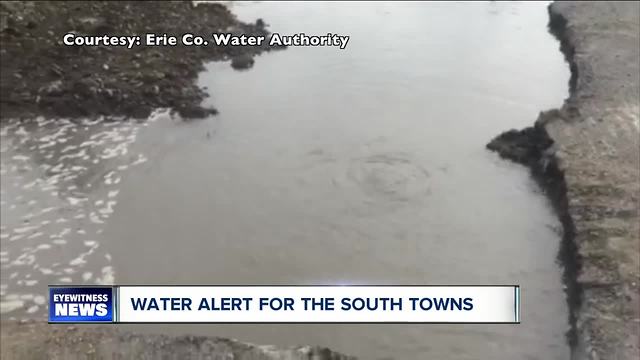 Water alert for Southtowns