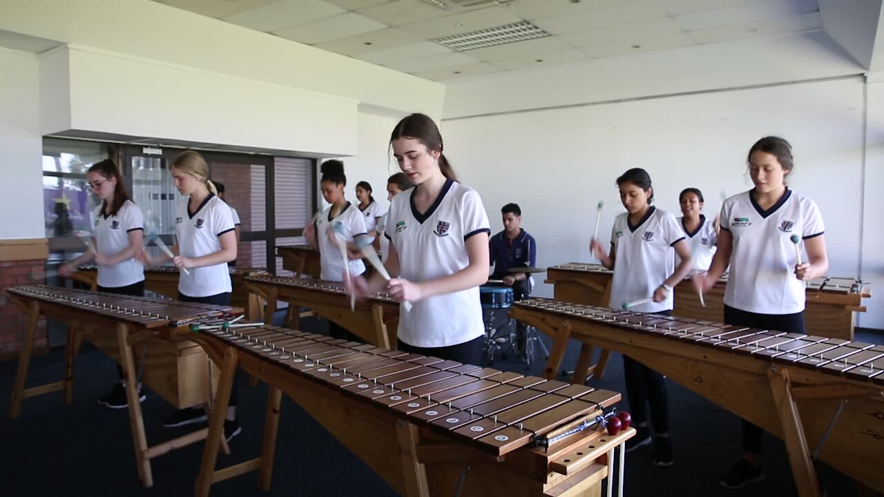 SOUTH AFRICA - Durban - Griffin girls marimba band (Video) (EAN)