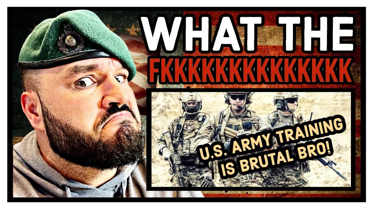 British Marine Reacts To U.S. Army Basic Training 2022