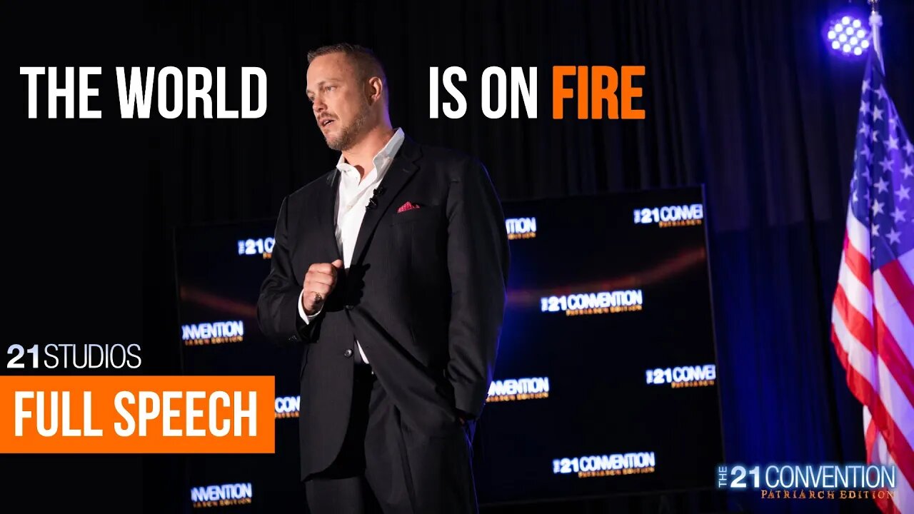 The World is on FIRE and Your Duty is Survival | Ivan Throne | Full 21 Convention Speech