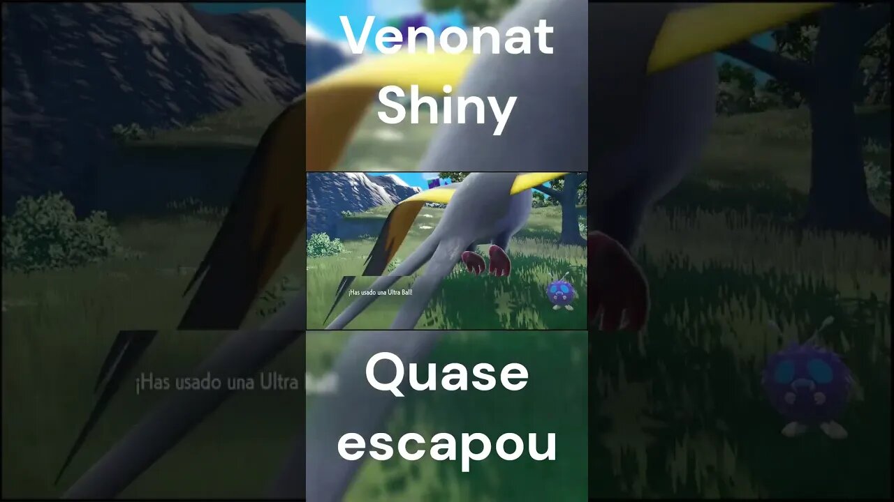 SHINY HUNT - Venonat - Foi por pouco! - Xpace Games #shorts