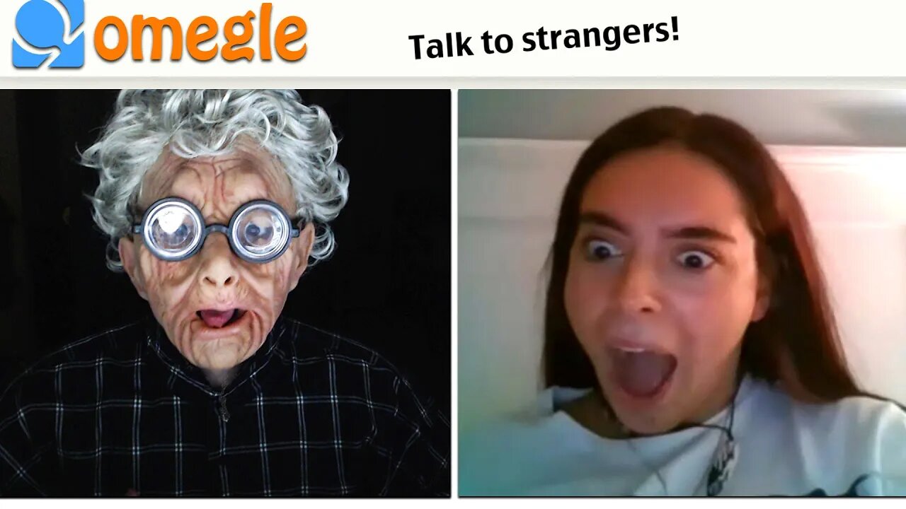 OLD MAN FACE Trolling STRANGERS on Omegle