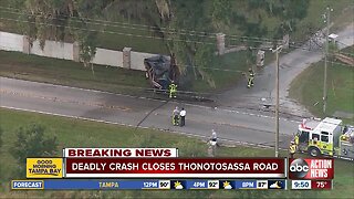 Two drivers killed in crash involving motorcycle in Thonotosassa