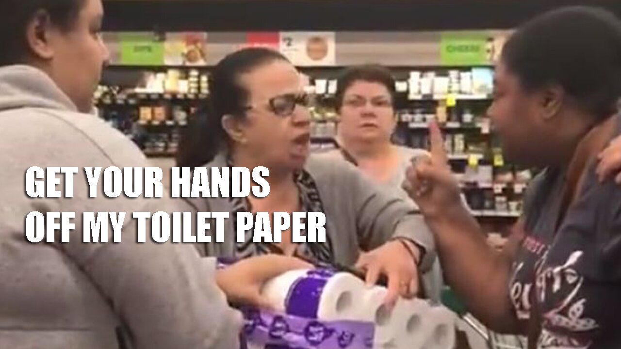 Get Your Hands Off My Toilet Paper