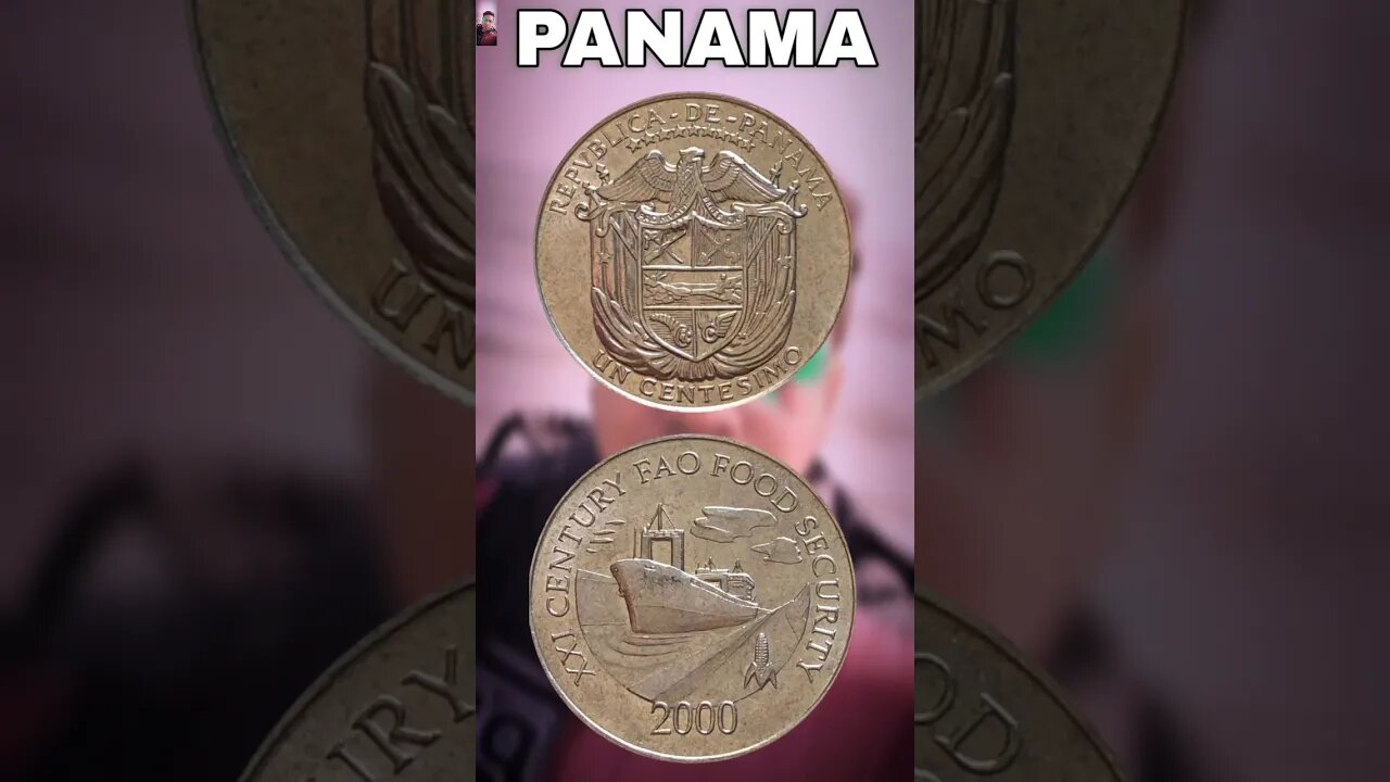 PANAMA 1 CENTESIMO 2000. #shorts #viral #coinnotesz