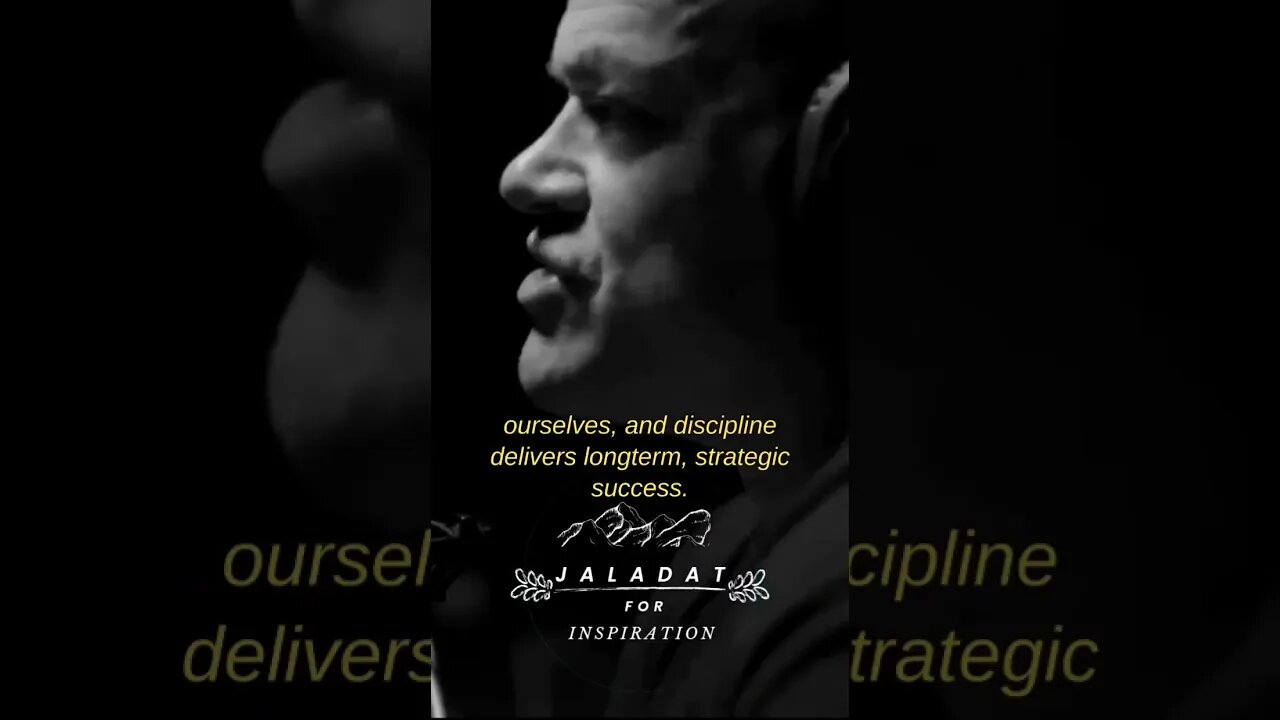 This Is Why You Should Become Disciplined - Jocko Willink