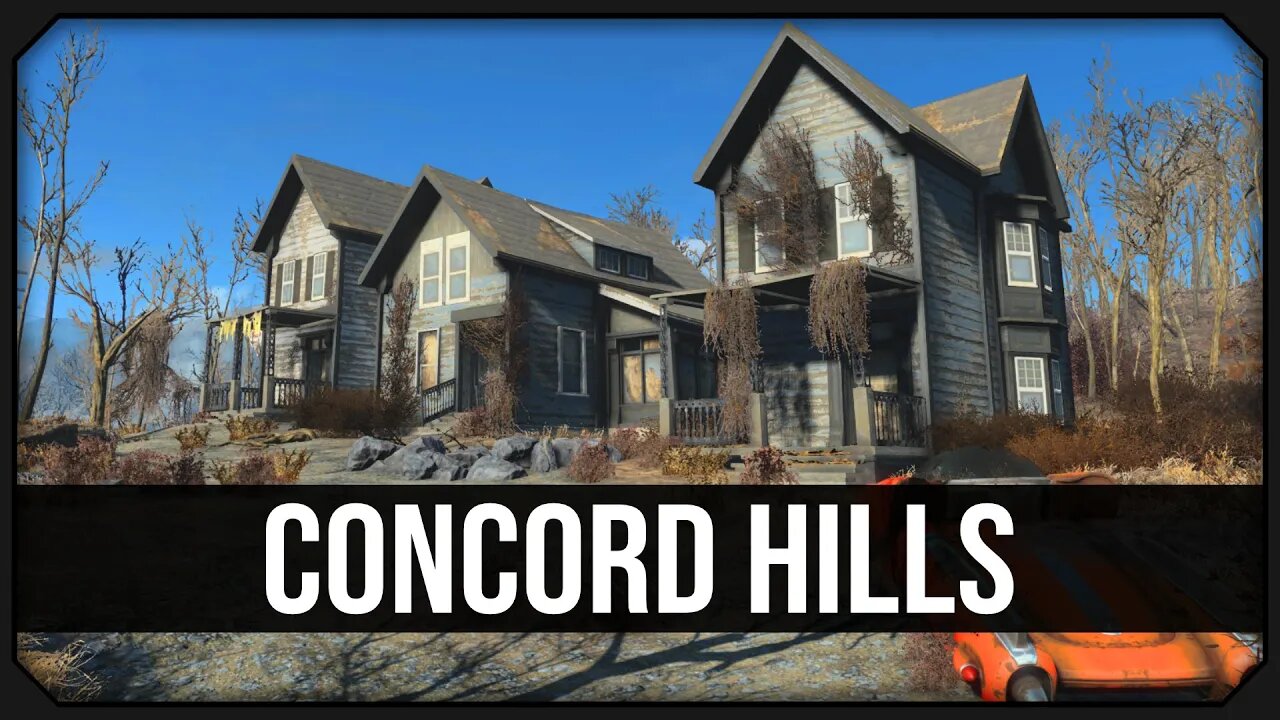 Fallout 4 | Concord Hills - Unmarked Location