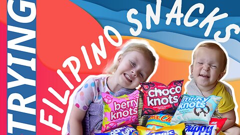 American Family Tries Filipino Chips and Snacks