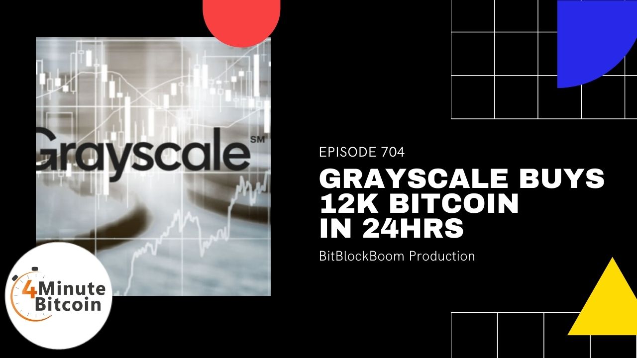 Grayscale Buys 12K Bitcoin in 24 Hours