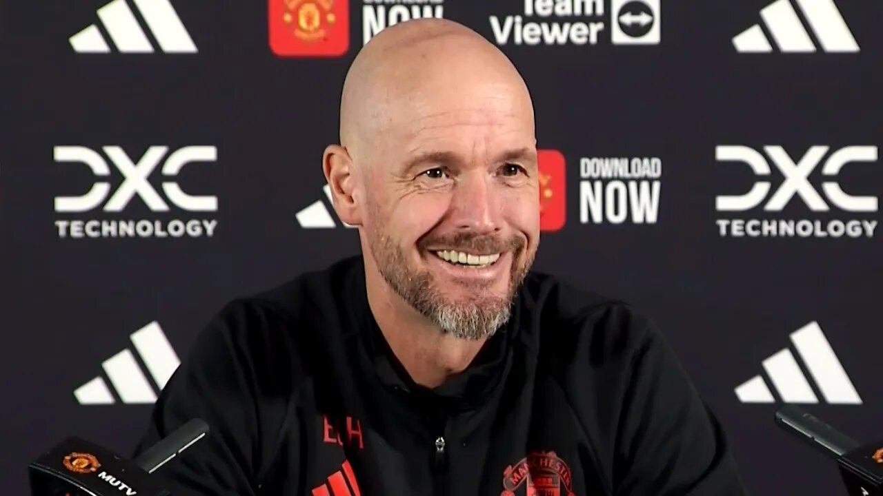 'Aaron was training today! Casemiro is a RACE AGAINST THE CLOCK' | Erik ten Hag | Man Utd v Man City