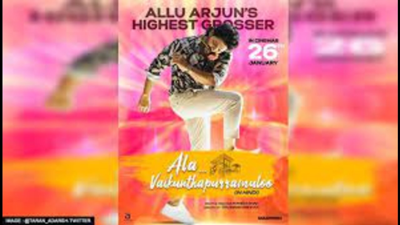 #AlaVaikunthapurramuloo (Hindi) New Official Trailer | New Hindi Dubbed Trailer 2022