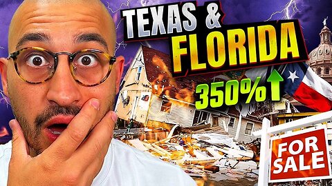 Texas and Florida Home Inventory EXPLODES 300% | 25% of Sellers SLASH Prices