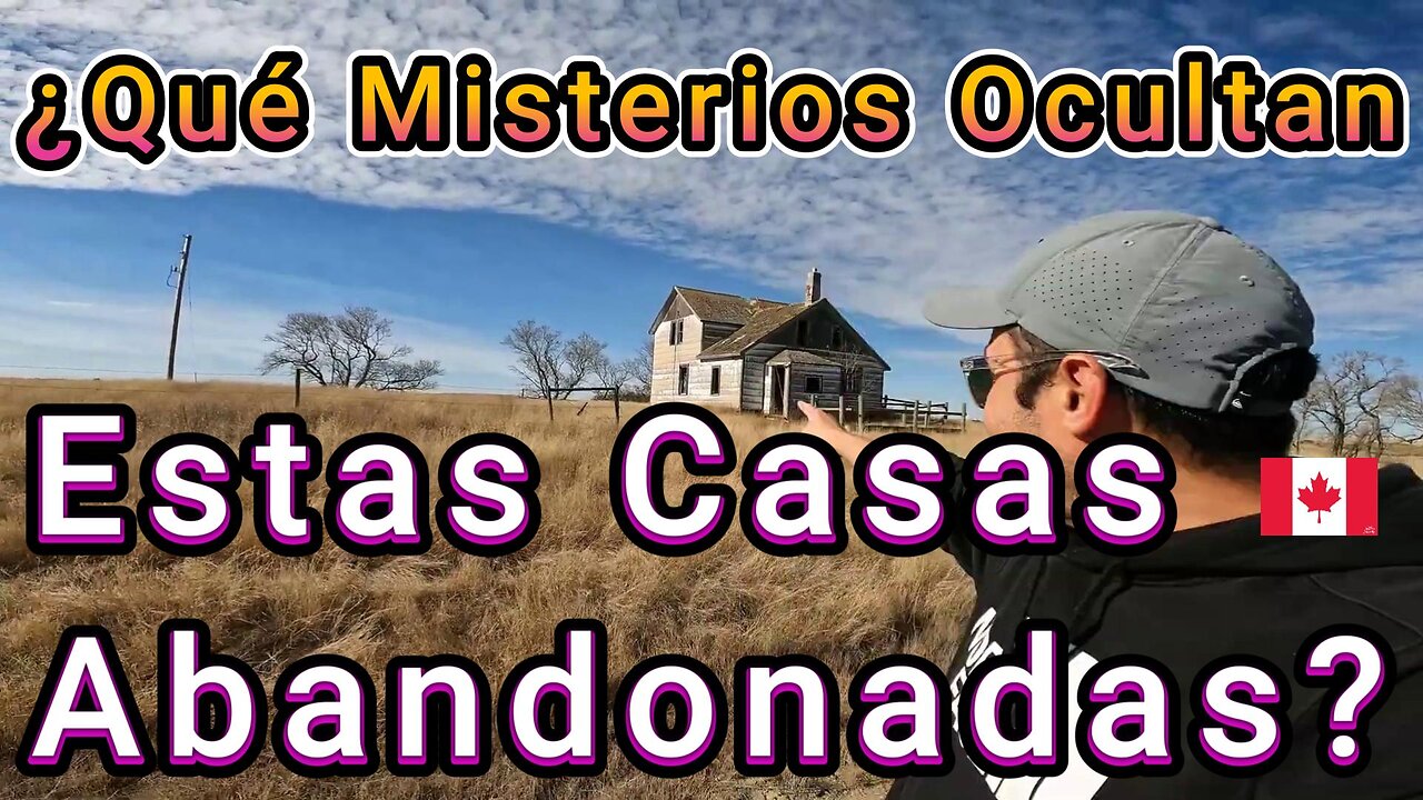 "Explorando 3 Casas Abandonadas en las Afueras: Misterio y Antigüedad"