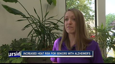 Higher risk for heat-related illness in seniors with Alzheimer's