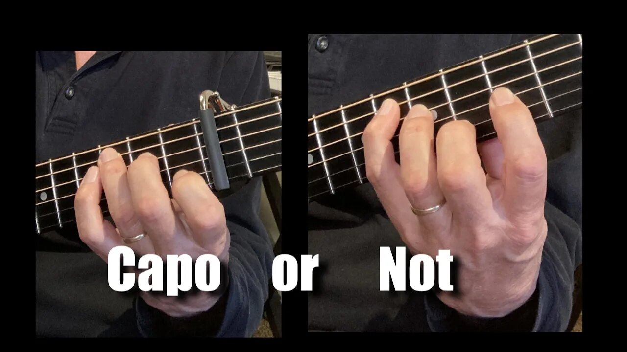 Smooth, Balanced Sound on Guitar, Capo or NOT?