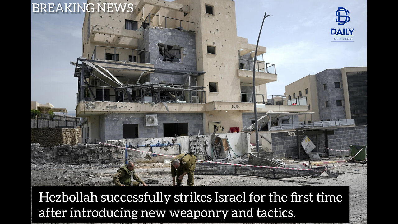 Hezbollah first successful strike against Israel after it introduces new weapons and tactics|latest|