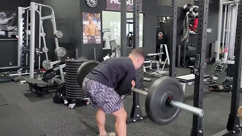 Rounded Back Zercher Romanian Deadlifts