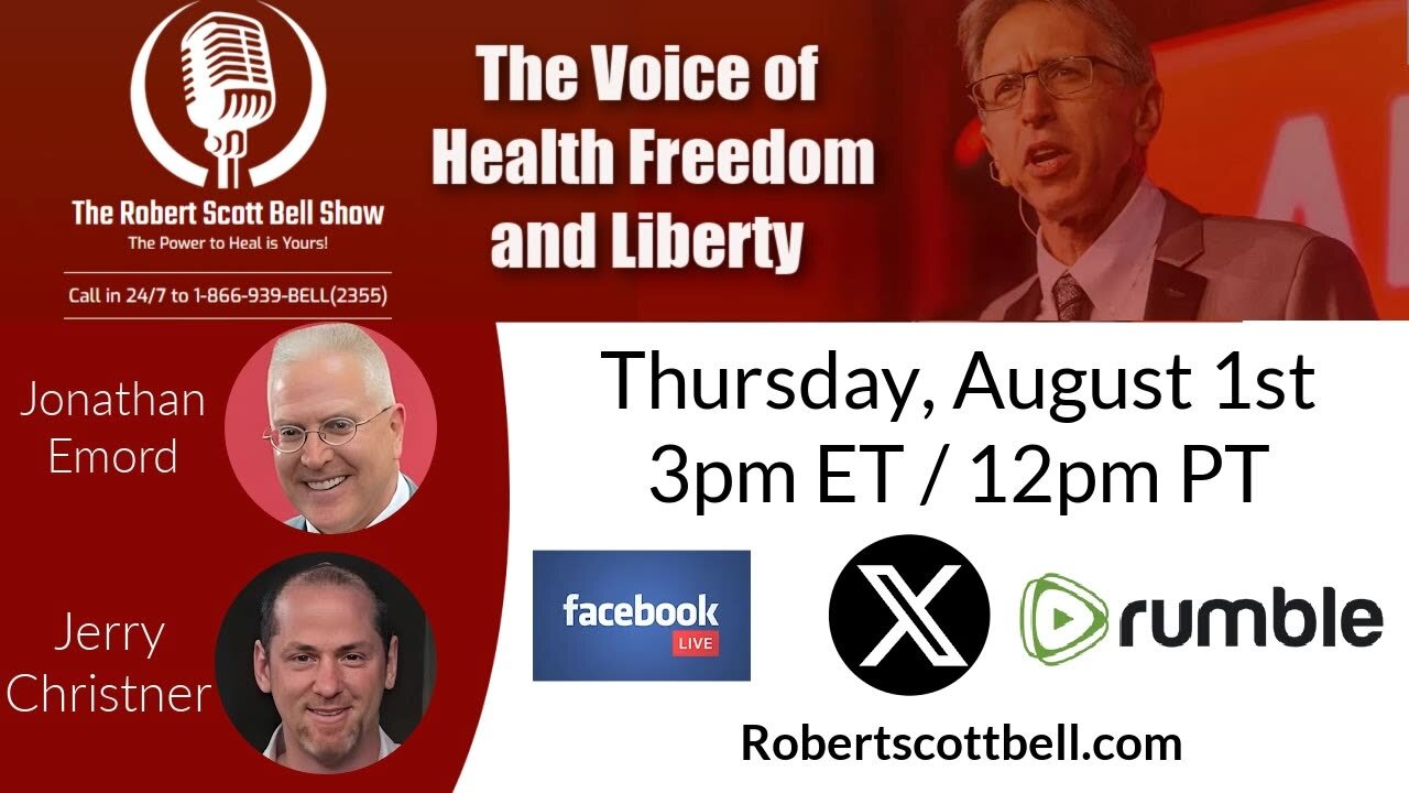 Jonathan Emord, Prisoner Swap, Supreme Court Reforms, 9/11 Plea Deal, Jerry Christner, Northern Nutrition, Hydrastis Canadensis - The RSB Show 8-1-24