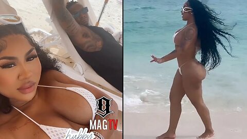 Moneybagg Yo Takes "GF" Ari Fletcher To Anguilla For Her 28th B-Day! 🏝