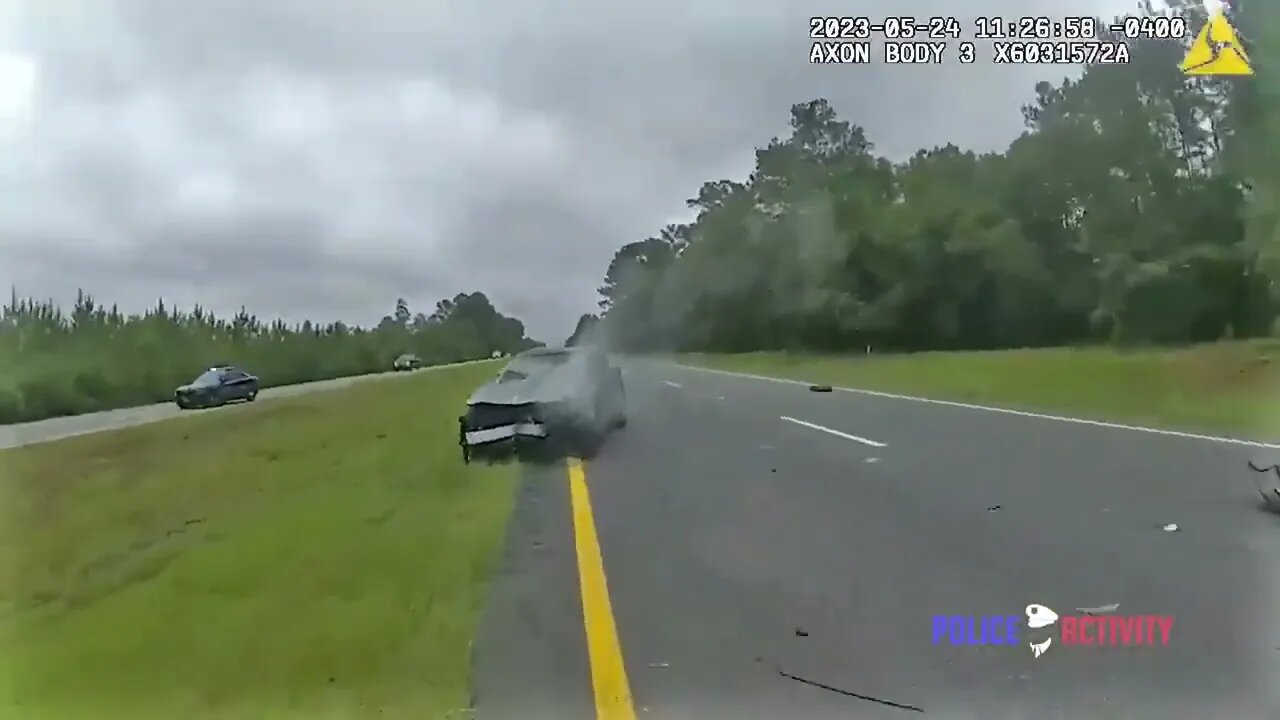 REAL ACTION: Lowndes County, Georgia: Car EPICALLY Launches Off Tow Truck Ramp