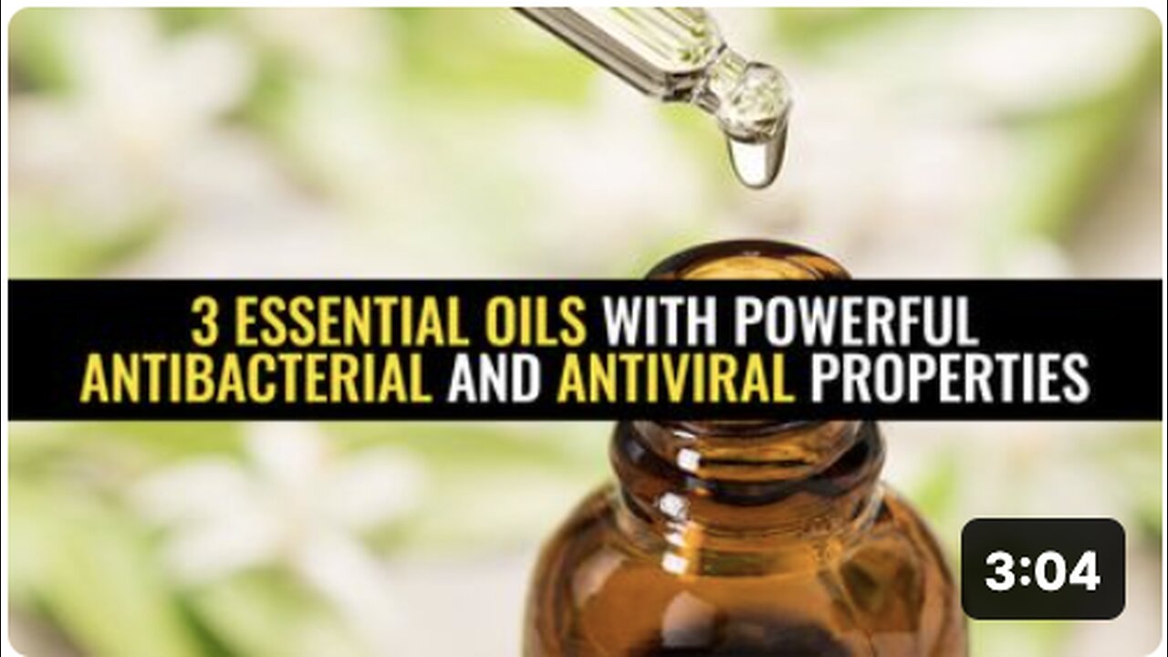 3 Essential oils with powerful antibacterial and antiviral properties