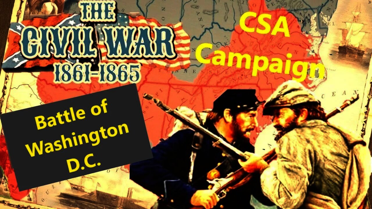 Grand Tactician Confederate Campaign 21 - Spring 1861 Campaign - Very Hard Mode