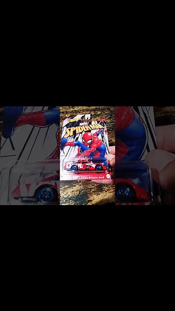Hot Wheels Marvel Spider Man Set #shorts #hotwheels #spiderman #diecast